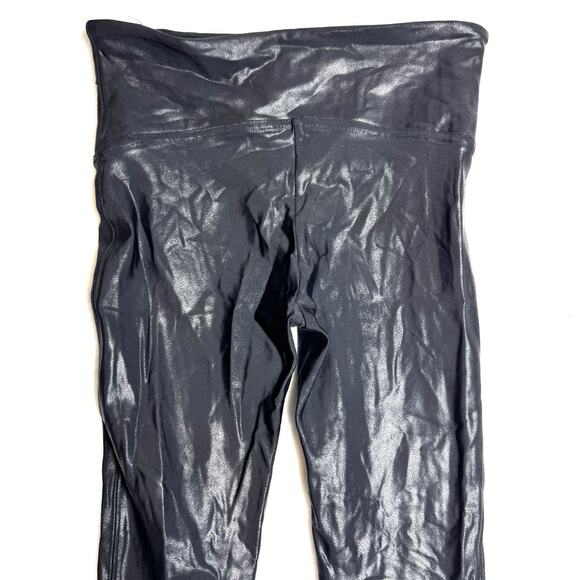 Spanx faux leather leggings Size Medium Black - Picture 5 of 5
